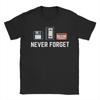 Vintage Never Forget Radio Music Tshirt For Unisex Unisex O Neck Cotton T Shirts Short Sleeve Tees 4xl 5xl Clothing
