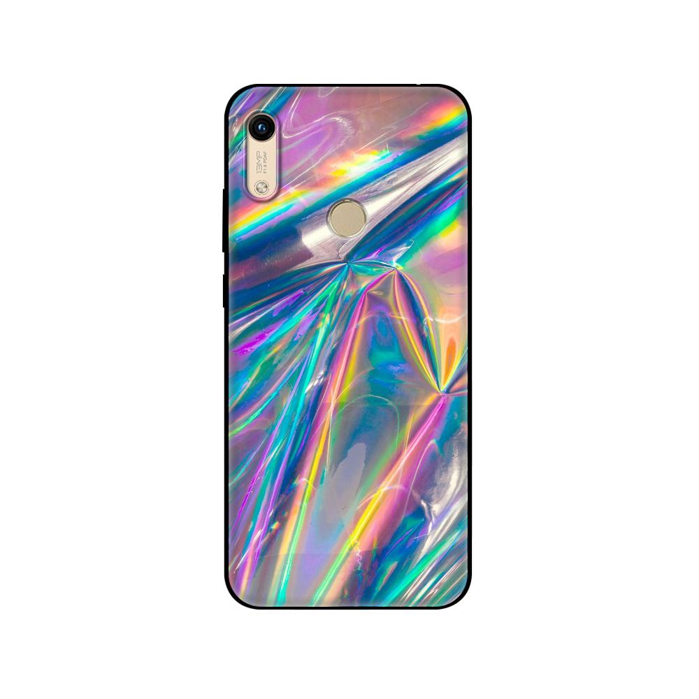 Black Tpu Case For Huawei Honor 8a Prime 8s Prime 9 Lite Honor 9A 9C 9X Premium 9x Pro 9S Case Cover Holographic Iridescent