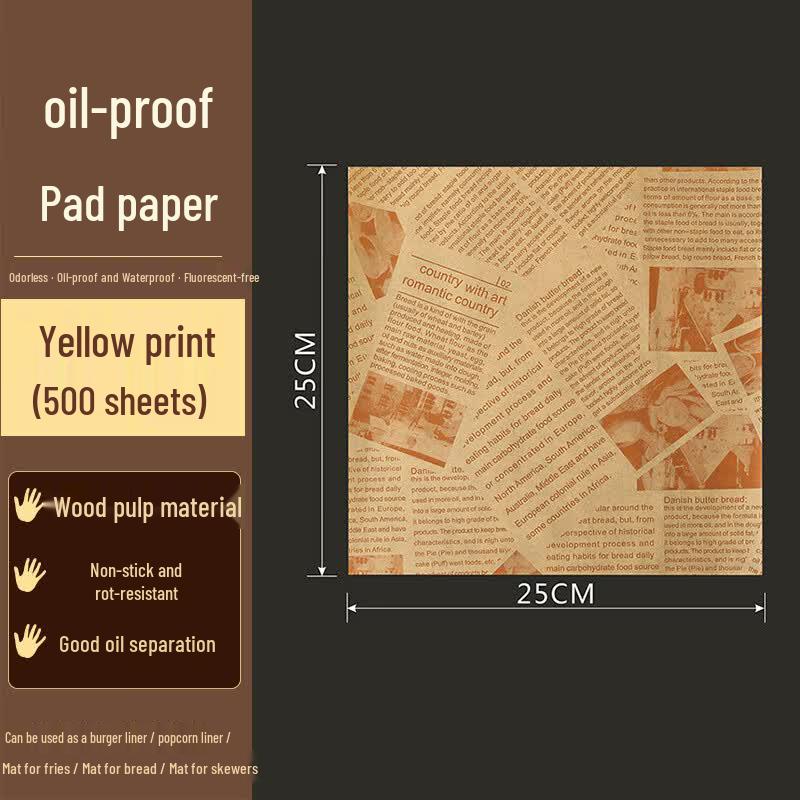 Yuchu Multifunctional Oil Absorbing & Baking Paper Sheets