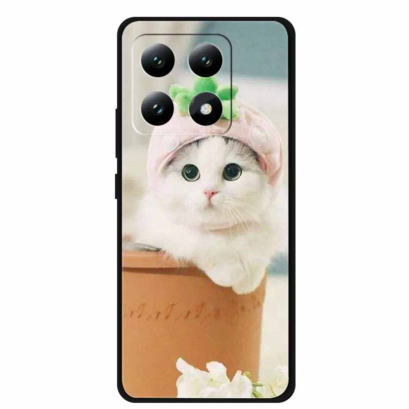 For Xiaomi 15T 5G Case Cool Animals Soft Silicone Phone Case for Xiaomi 15T Pro 5G Cover Ultra-Thin Dustproof Protective Funda