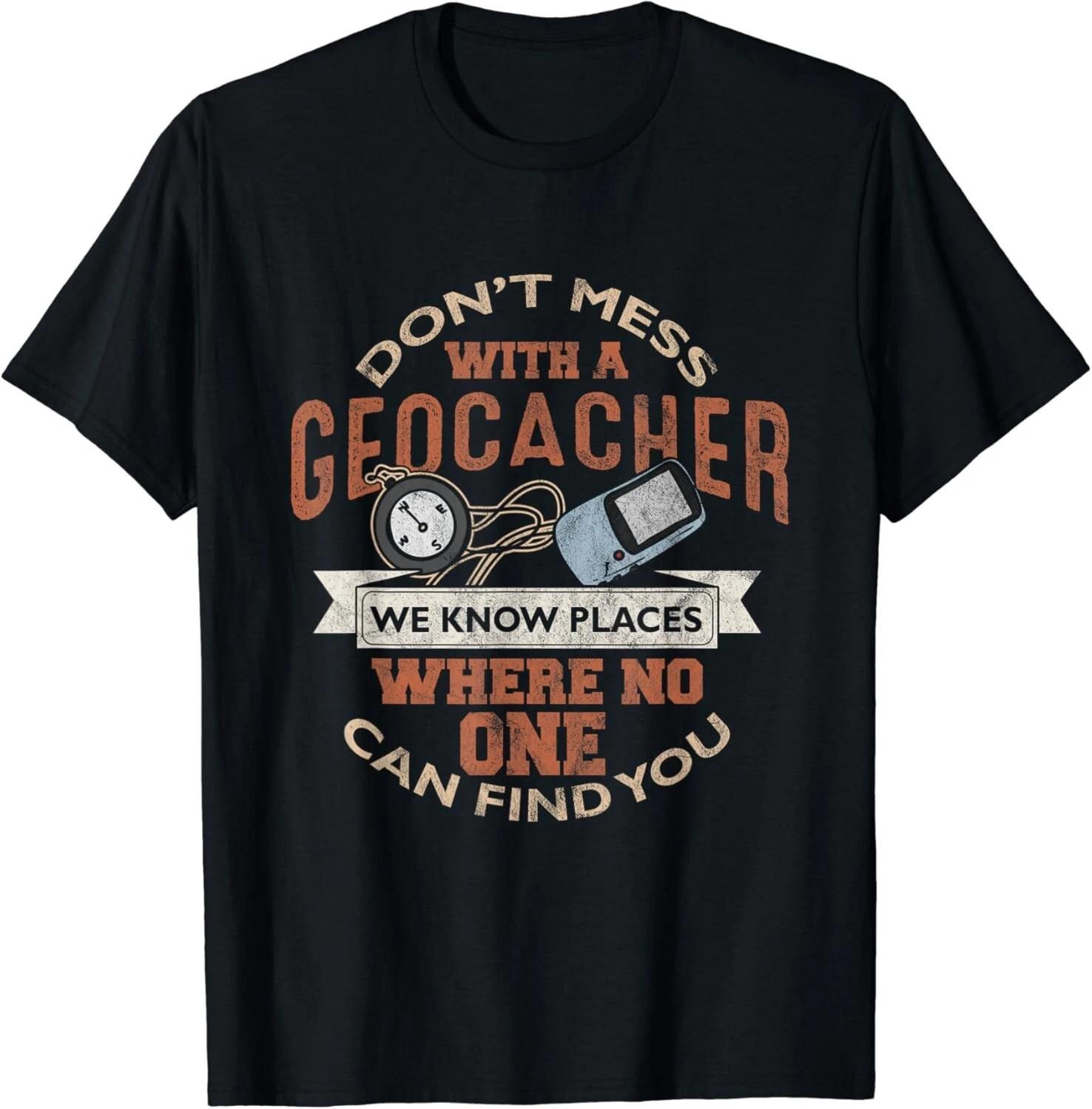

Geocache Geocaching Treasure Hunt Boys Men Gift Unisex T-Shirt XL