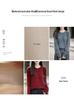 2026 A/W Plaid Wave Pattern Loose Pure Wool Knit Sweater - Women's Round Neck Long Sleeve