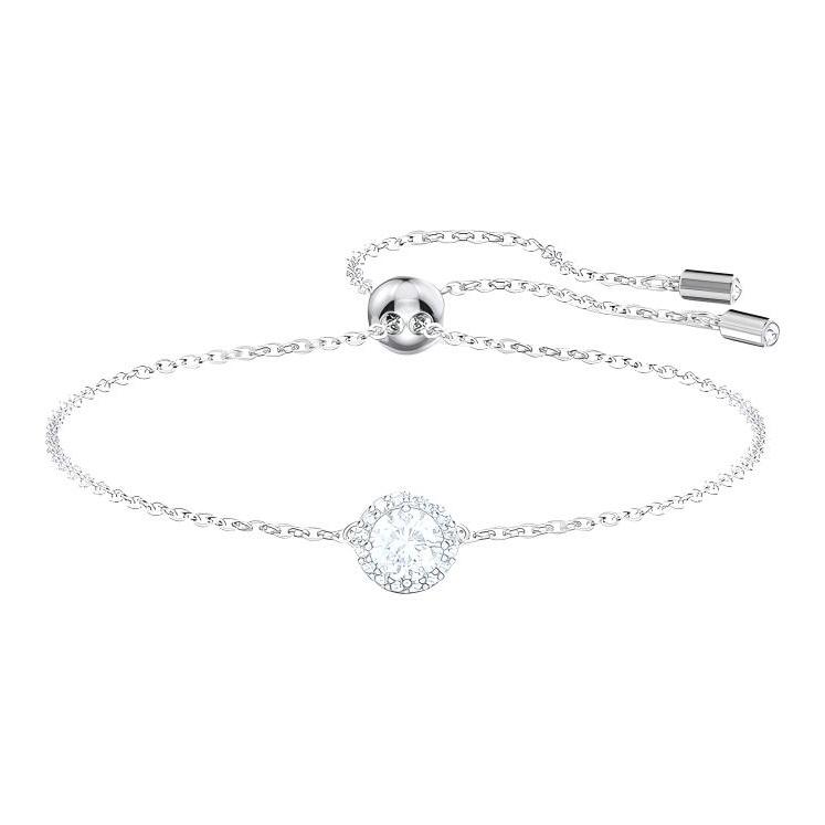 

Swarovski Angelic Round Bracelet Elegant Women bracelet White 5567934 Box (Random Color)