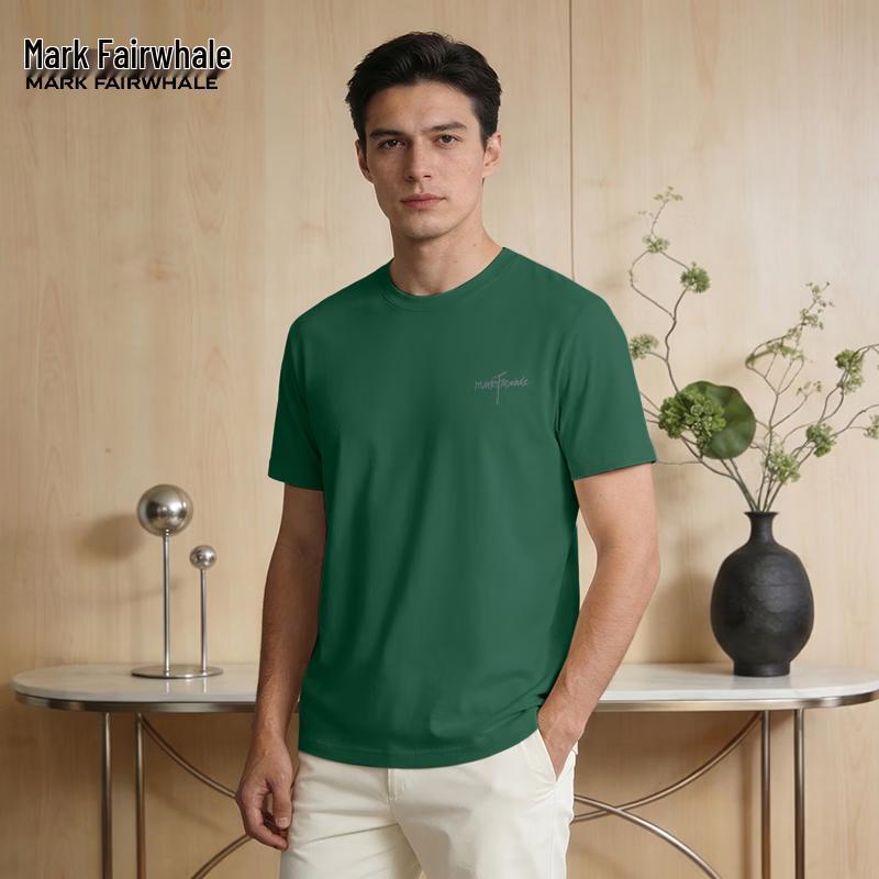 Mark Fairwhale Men's Breathable Cotton Short Sleeve T-shirt