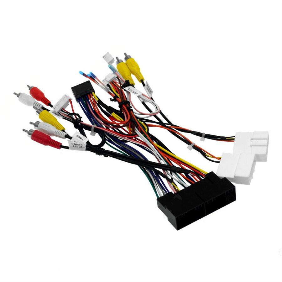 16Pin Stereo Wiring Harness + Canbus For Hyundai KIA w/SPDIF Interface Amplifier
