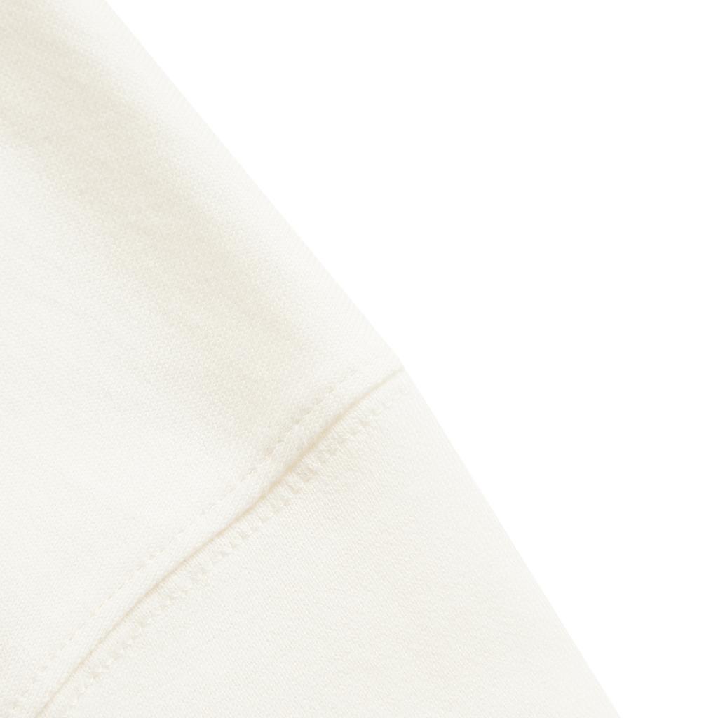 Li Ning Badfive Casual Tea Letter Round Neck Loose Breathable Comfortable Short Sleeve T-Shirt Men Tops Off-White AHSU917-1