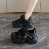 Fashion Four Seasons Boutique Mesh Platform Daddy Shoes Versatile Comfortable Women's Sneakers