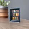 New Wooden Pocket Anxiety Bookshelf Home Decoration Creative Ornament Miniature Bookshelf Portable Rectangular Tiny Book Library