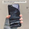 Abstract Modern Waves For iPhone 17 Air 16 E 15 Plus 14 Pro Max 13 12 mini 11 5 6 7 8 Plus XR XS Max SE Black Glass Phone Case