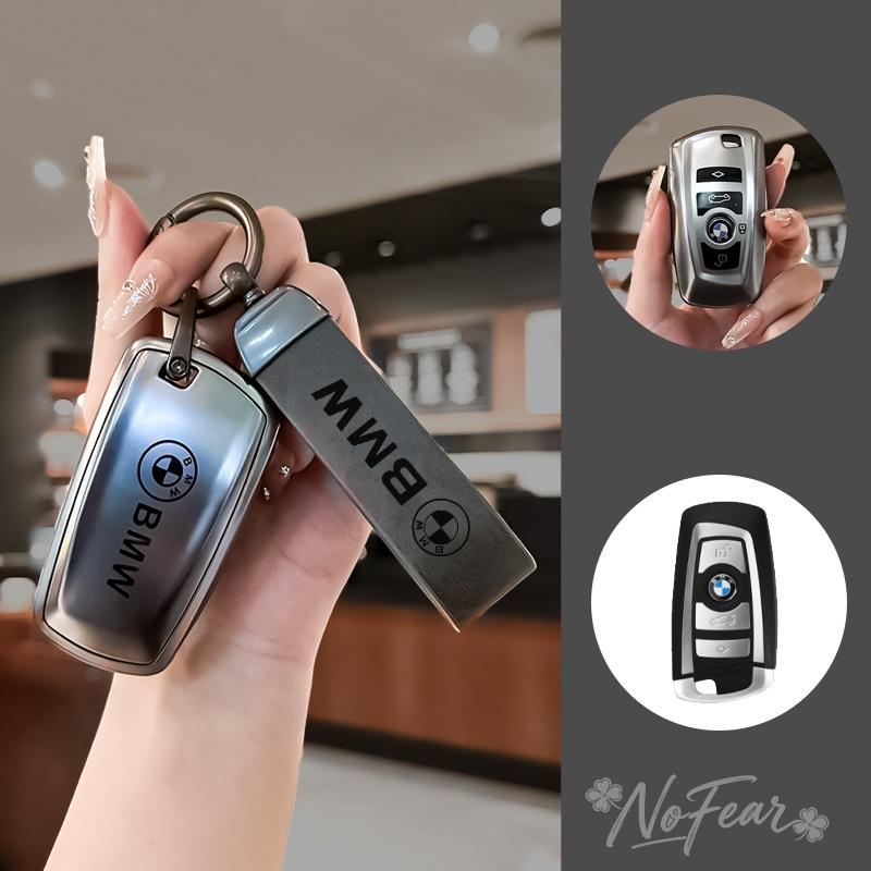 Car Remote Key Case Cover Protection For BMW 530i 550i 320i 1 2 3 4 5 Series 118i 225i M240i F20 F21 F30 F31 Car stickers AE2