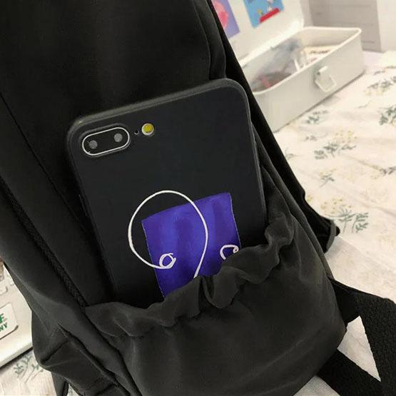 Rucsac drăguț cu urs de desene animate pentru fete, geantă de umăr antifurt de culoare contrastantă, geantă de școală versatilă pentru fete adolescente, rucsac de școală impermeabil