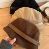 Korean Style Corduroy Fisherman Bucket Hat for Women - Trendy Autumn/Winter 2025
