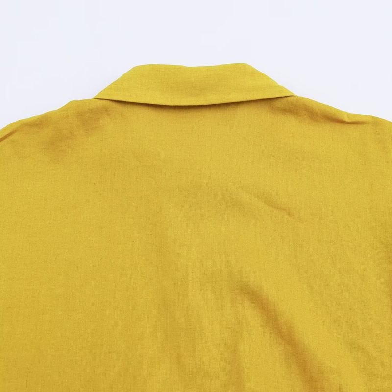 Araltay New Arrival Fashion Style Women's Clothing Fashion All-Match Casual Minimalist Linen Bow Tie Shirt 8138389