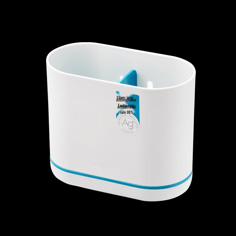 

Antibacterial Plastic Chopstick Holder with Drain Tray