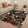 HD Fast F-Furious Vin Diesel Racing Car Living Room Non-Slip Area Rug Carpet for Bedroom Playroom Sofa,Easy Clean Home Doormat