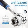 Steel Universal Hexagon Wrench Socket Sleeve Heads for Ratchet Wrench Spanner