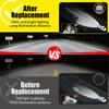 Front Headlamp Plexiglass Headlights Shell Cover Transparent Lampshades  for Mercedes Benzs Class W220 138 2006 Car Headlights