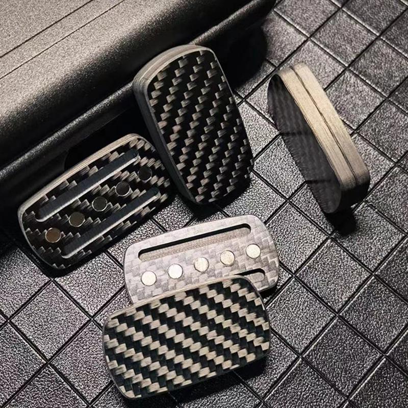 Carbon Fiber EDC Fidget Slider Adults Push Slider Fidget Toys EDC Stress Relief Antistress Hand Spinner ADHD Autism Sensory Toy