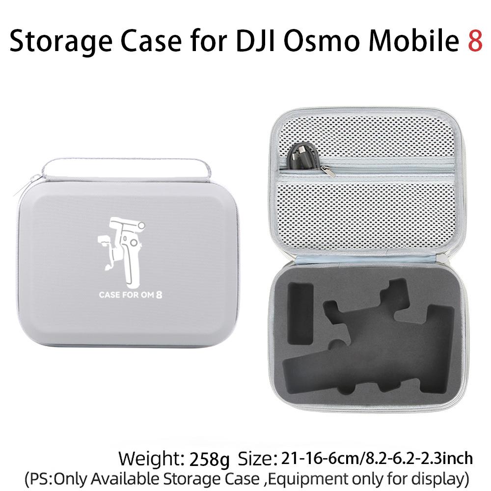 PU Сумка для хранения для DJI Osmo Mobile 8 Портативный кейс-переноска Сумка для DJI OM 8 Ручной стабилизатор-подвес Коробка Аксессуары