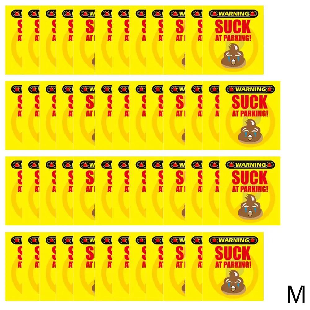 Bad Parking Cards You Parked Like An Idiot Business Cards 3.15*3.54"/3.5*2" For Funny Parking Violation Prank Notice Gag 50 R4W6
