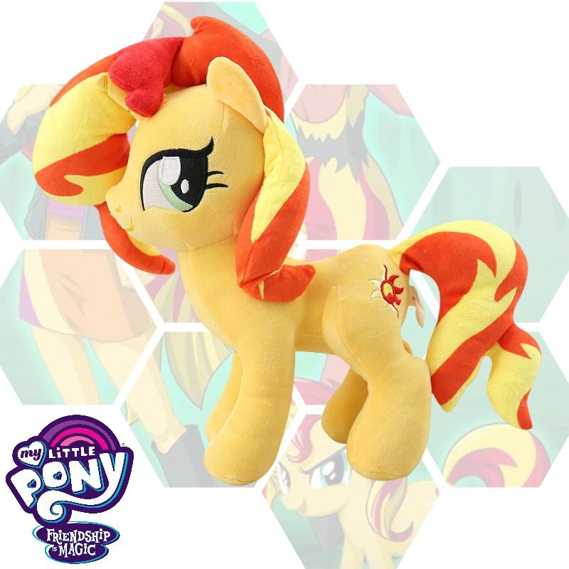 Rozkošný Duhový Plyšový Jednorožec My Little Pony Panenka Měkká a mazlivá hračka pro holky