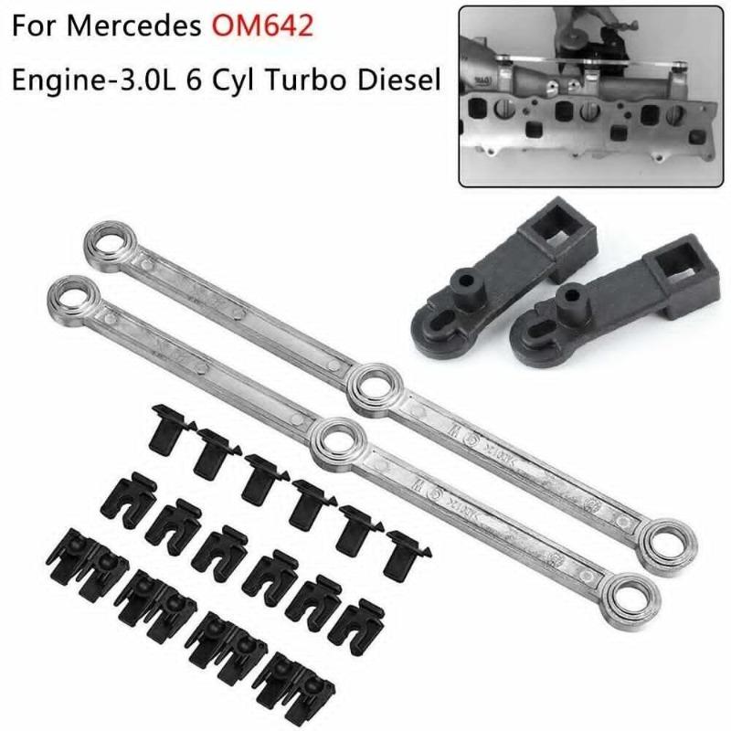 Kituri de tije de legătură pentru clapete de admisie cu vortex pentru Mercedes Benz OM642 Piese auto 6420907737 6420903237