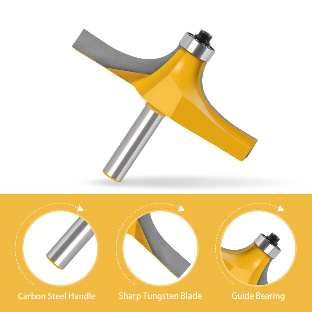 Sound Edge Knife 8 Handle Armrest Line Table Edge Tungsten Steel Table Edge Knife Door Plate Line Knife Rounded Corner Engraving Machine Cutter