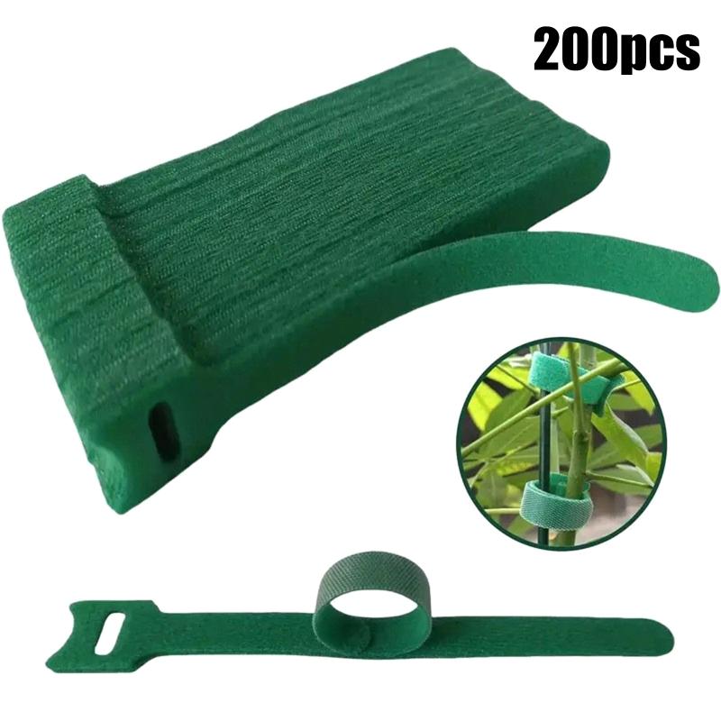 Non Slip Reusable Nylon Plant Ties 50 100 200pcs Adjustable Hook for Tomato Vine Plant Training in Backyard