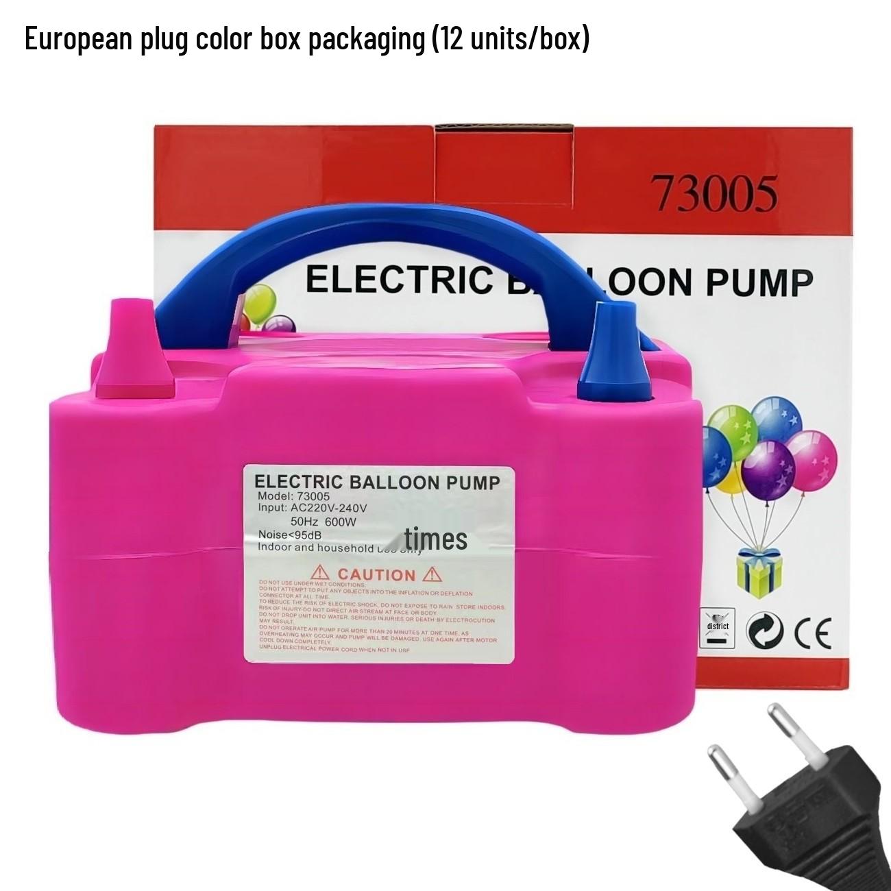 

Classic 73005 Electric Dual-Hole Balloon Inflator Pump