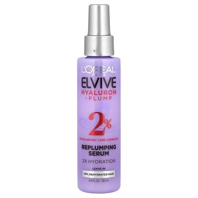 L'Oréal, Elvive, Hyaluronic + Pumping, Firming Serum, Dry Hair, 130ml (4.4 Fl Oz)