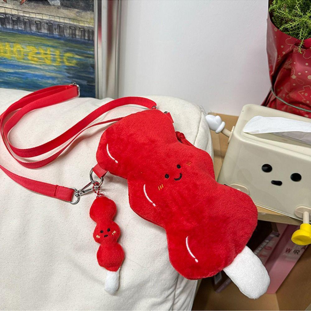 with Same Style Pendant Cute Small Bags Doll Plush Shoulder Bag  JK Uniform Accessories