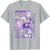 GLYDE K-pop Demon Hunter Anime T-shirt Harajuku O-neck Casual Shirt