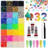 Strass colorati in resina da 3 mm: 40 Colori AB e Gelatina per Abbigliamento Fai-da-Te, Nail Art e Telefoni