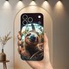 Animal Funny Sloth Cute Phone Case For iPhone 17,16,15,14,13,12,11 Plus,Pro Max,XS,X,XR,SE,Mini,8,7,Soft Silicone Black Cover