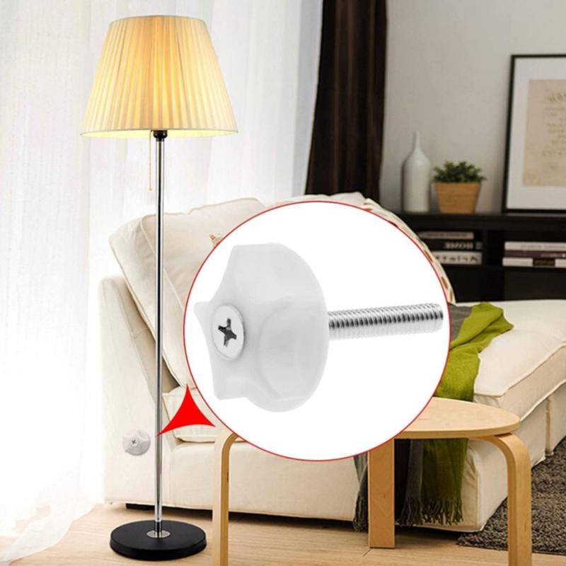 Professional Standoff Bolt Stainless Steel Wall Support Fixing Screws Decor Hardware Washers for Divan Beds Fittings 4x