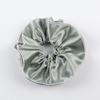 Elegant Satin Ruffled Scrunchie for Ponytails & Buns