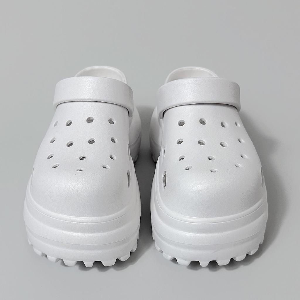 Summer DIY Thick Sole Garden & Beach Sandals with Eva High Heel & Convertible Design