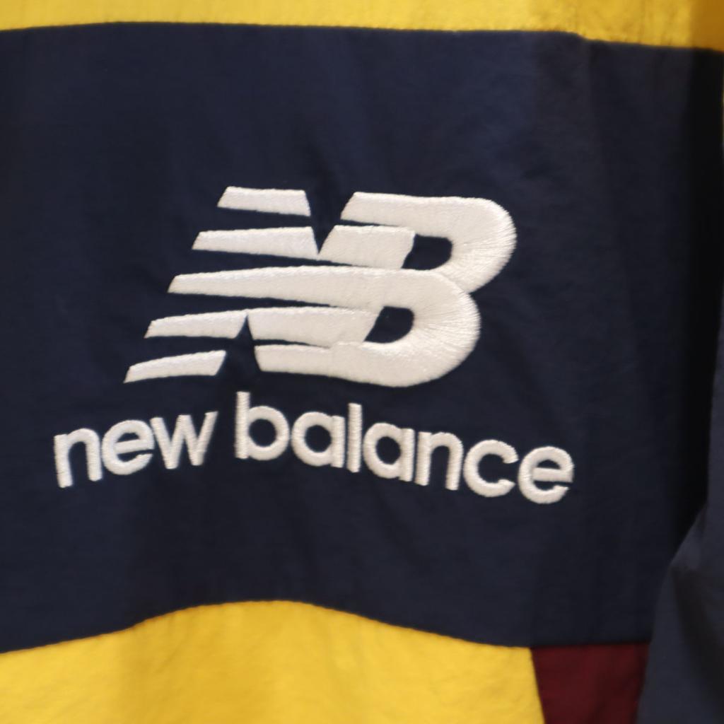 New Balance Nylonowa kurtka L żółta Męska Używana