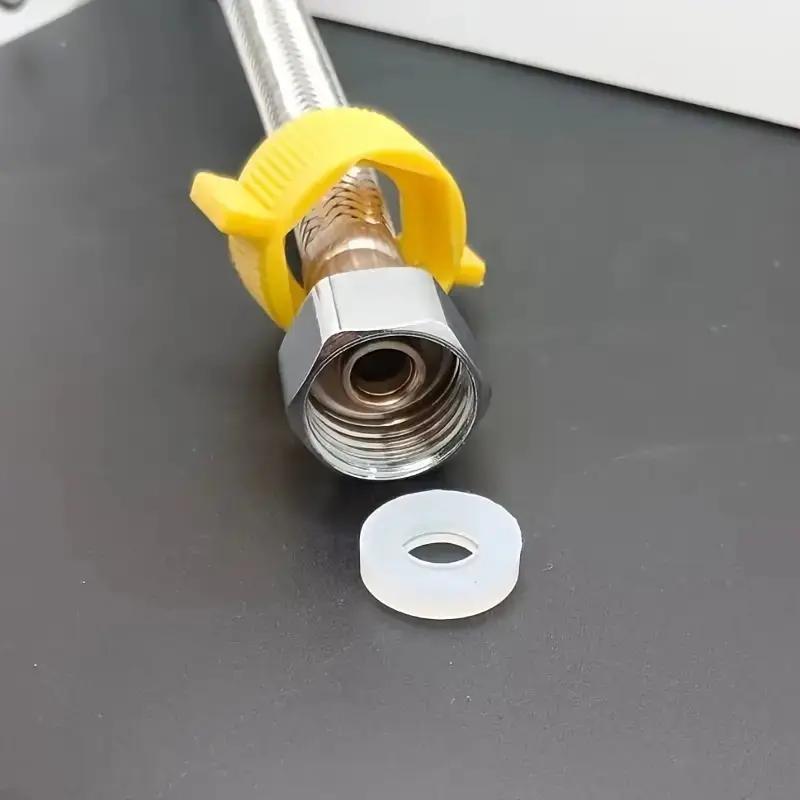 

101 Transparent Silicone Sealing Gaskets (1/2 Diameter Renovation) for Renovation to install apartment whole house pipes 101 pcs
