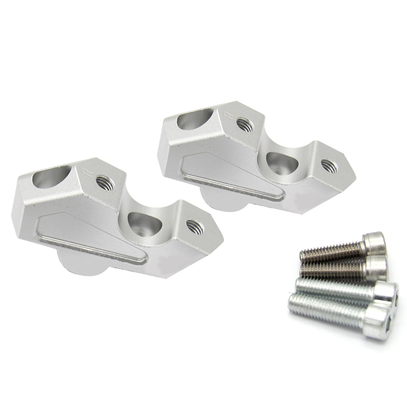 

22 мм хомуты для руля мотоцикла подъемный адаптер для руля удлинитель крепление зажим совместимый с F750 GS 2018-2019 прочный 2x