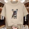 Men's Round-neck Short-sleeved T-shirt with Vivid Print Comfortable Breathable Durable Fashi