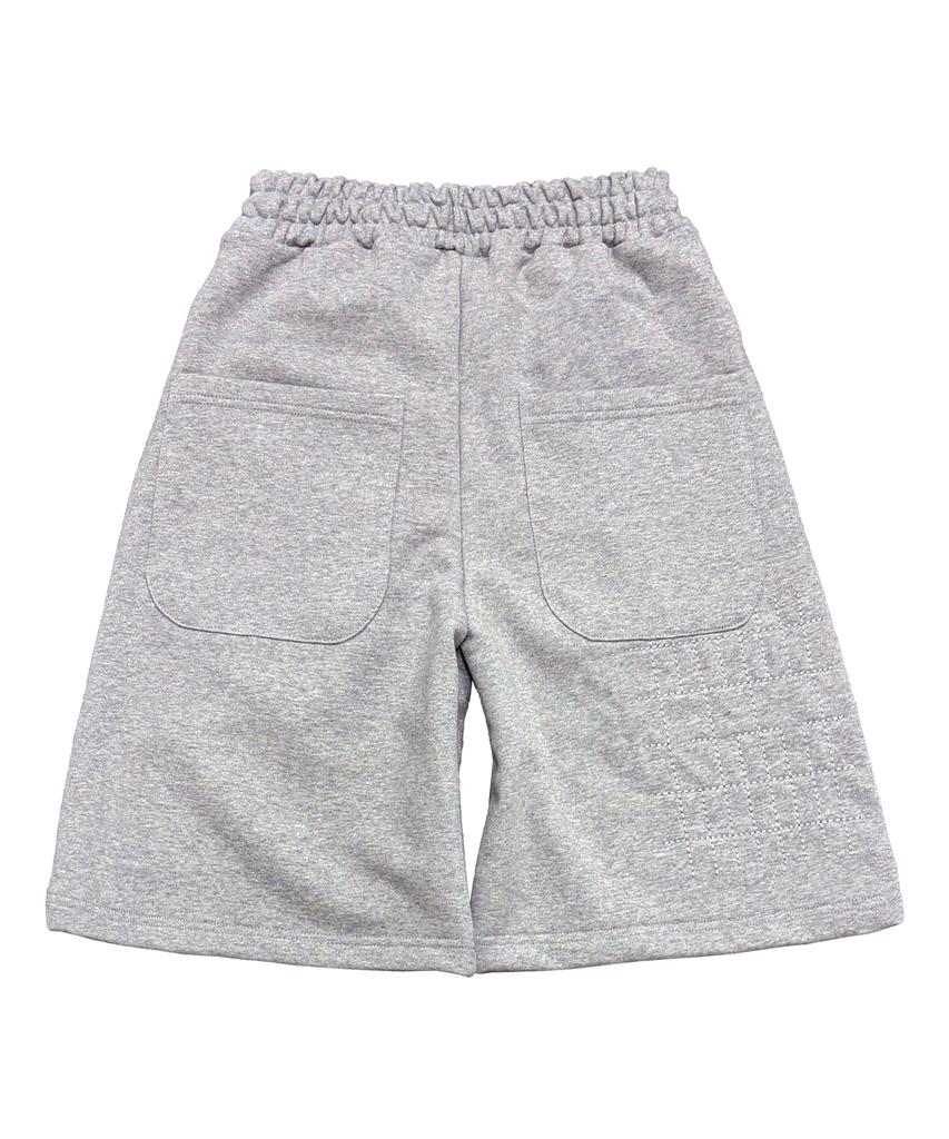Bipitudiseuodeo Bpt Stitch Bermuda Pants Grey