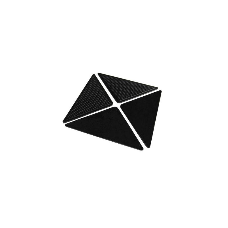 

4 шт. фиксатор для ковров, силиконовая лента, самоклеящиеся наклейки для ковров, аксессуары для ванной, бытовой инструмент, многоразовый противоскользящий 400MMx600MM