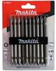 Makita Impact Driver Bit Set Screwdriver Bits 10 with Hexagonal Shank and 13mm (10 Pieces) D-34833 (PH2 110mm, Pieces) 6.35mm Groove. [Used]