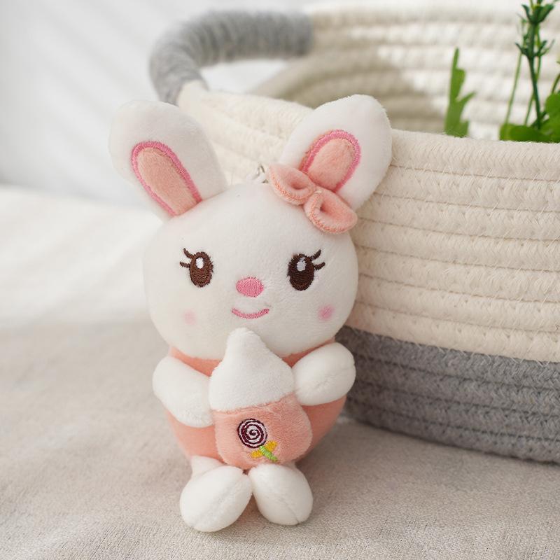 Rabbit Plush Kawaii Keychain Cute Bag Accessory For Women And Girls