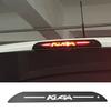 Brzdové světlo Brzdové světlo Carbon Fiber Car Sticker Dekorace pro Ford Kuga Escape