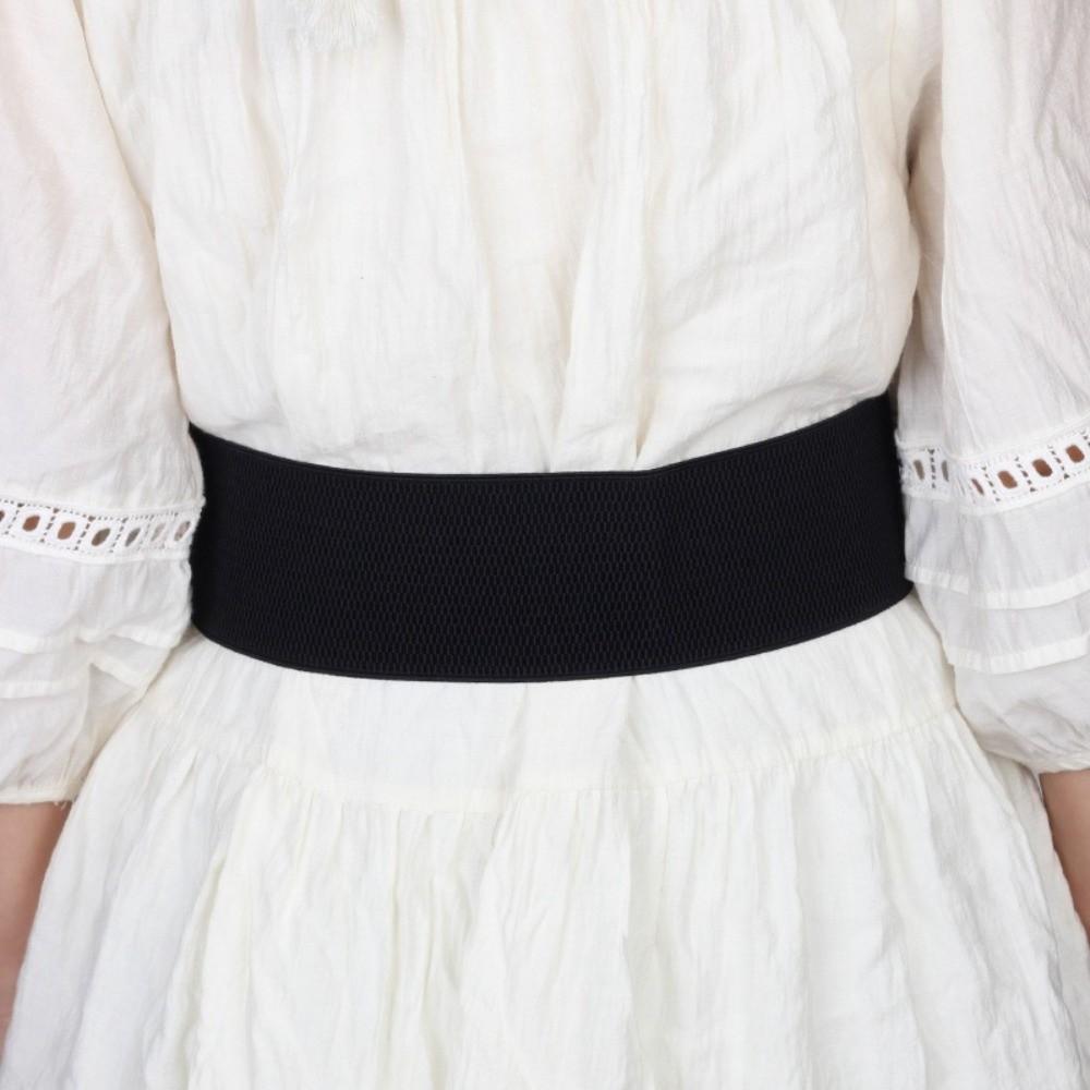 Cloth Stretchy Cummerbunds Leopard Print Wide Waist Belt Slimming Female Waistband Dress