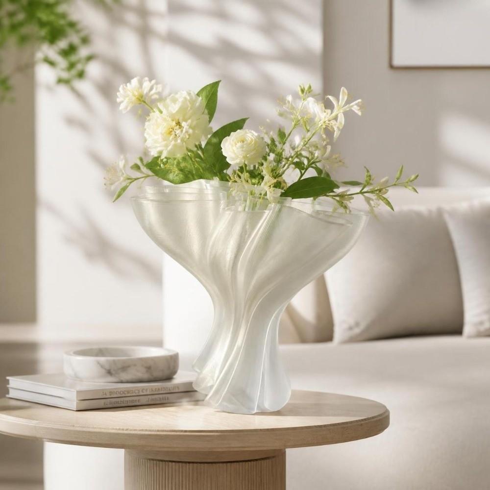 Creative Desktop Ornament 3D Printed Flower Display Container Home Decor Flower Bouquet Vase Home