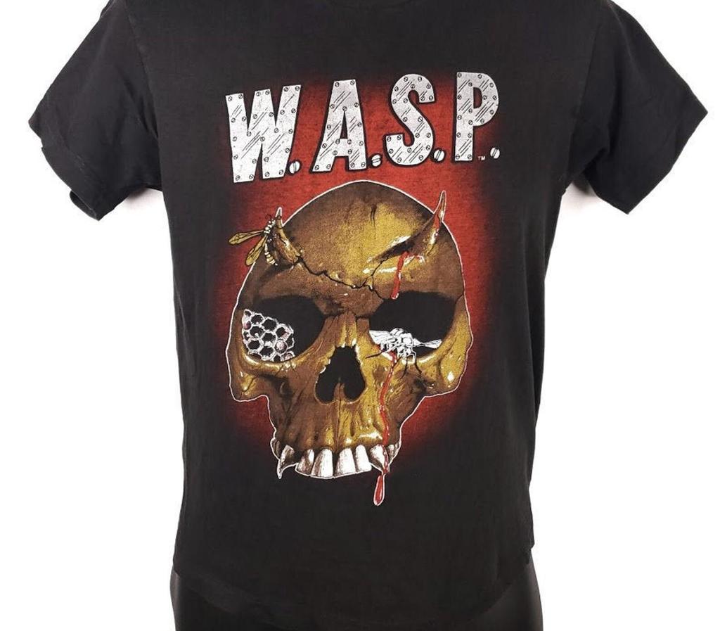 Vintage W.A.S.P Band Album Konzert Tour Schwarzes T-Shirt Unisex S-234XL MM768
