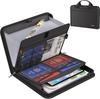 Fireproof Waterproof 13-Layer Expanding Accordion File Organizer Bag - Large Capacity